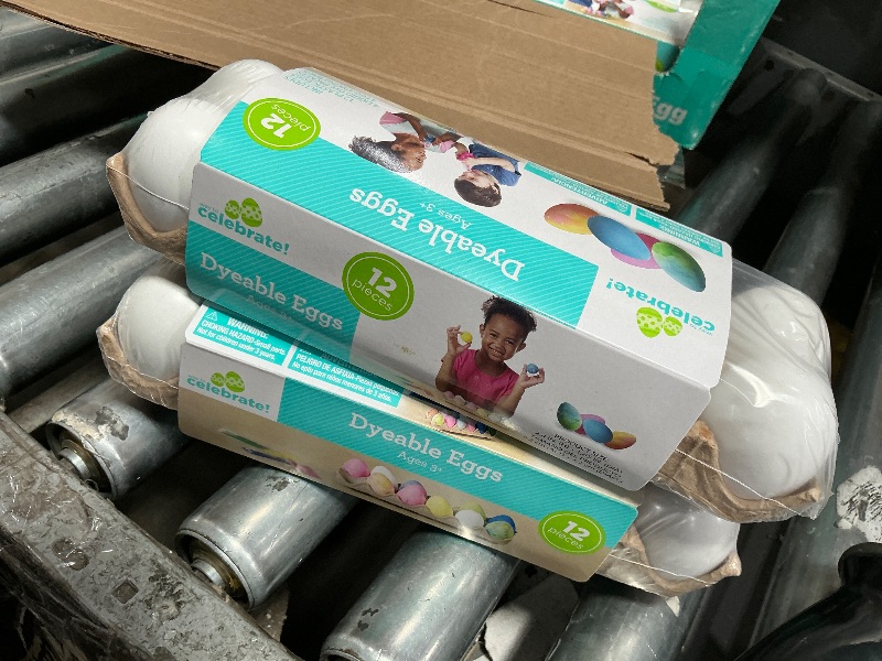 Photo 1 of (2() 12 Plastic Decorating DIY Dyable Craft Eggs - No Cooking Required by Walmart