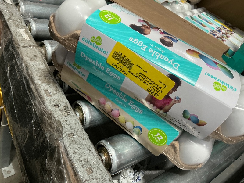 Photo 1 of (2) 12 Plastic Decorating DIY Dyable Craft Eggs - No Cooking Required by Walmart
