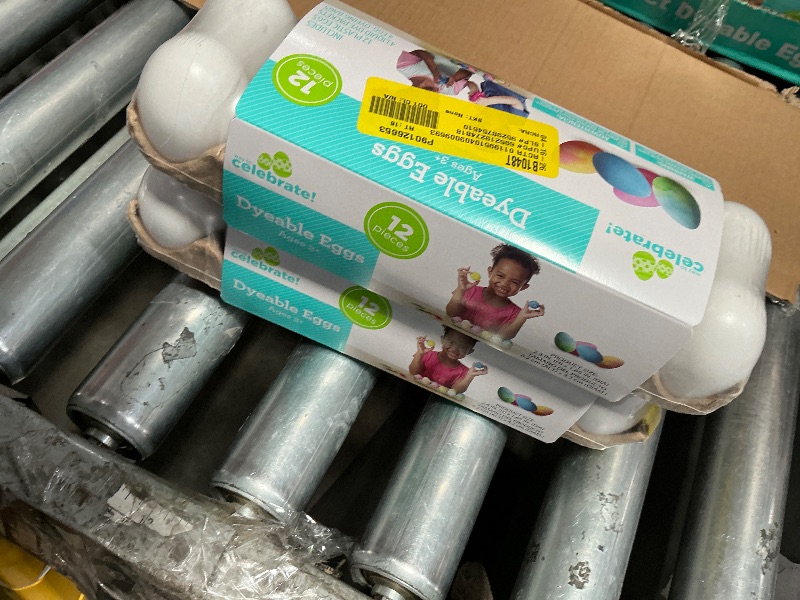 Photo 1 of (2) 12 Plastic Decorating DIY Dyable Craft Eggs - No Cooking Required by Walmart
