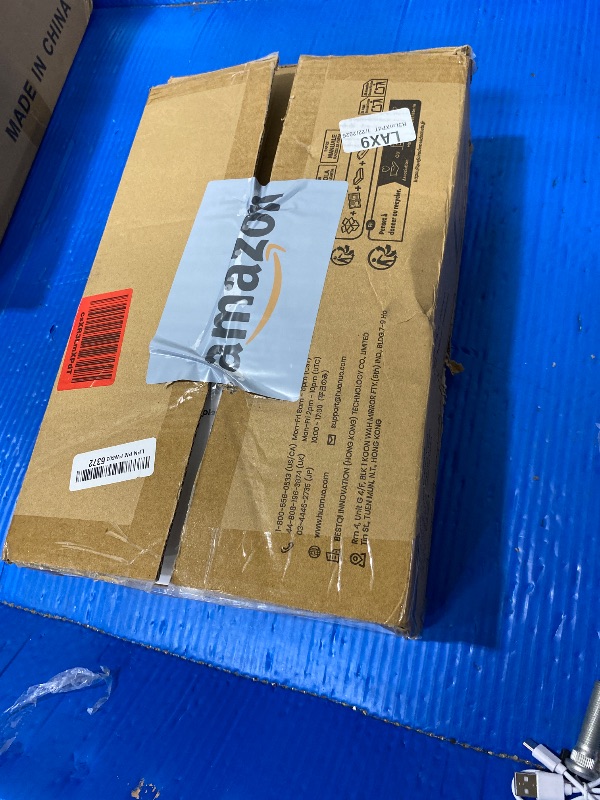Photo 1 of *********FOR PARTS ONLY-  missing parts**********
HUANUO Dual Monitor Mount for 2 Monitors up to 32 inches, Each Arm Holds Max 22lbs, Dual Monitor Stand with Advanced System, Height-Adjustable/Tilt/Swivel/Rotate, VESA Standard 75mm or 100mm