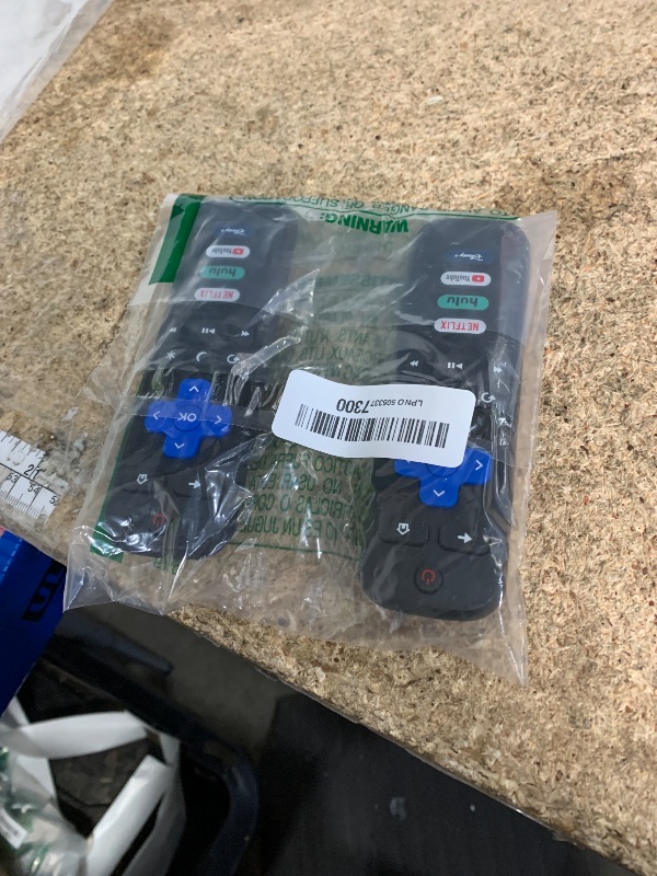 Photo 1 of (Pack of 2) Replacement Remote Control Only for Roku TV, Compatible for TCL Roku/Hisense Roku/Onn Roku/Sharp Roku/Element Roku/Westinghouse Roku/Philips Roku Smart TVs (Not for Roku Stick and Box)