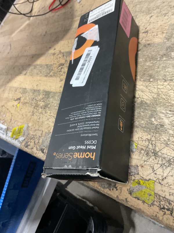 Photo 1 of ***STOCK PHOTO REFERENCE ONLY*** DELI Mini Heat Gun, 350W Dual Temp 500?/842? (260?/450?) with Reflector & Extra Nozzles, 6 FT Cable, Overload Protection – for Crafting, Vinyl Wrap, Epoxy, Resin, Shrink Tubing