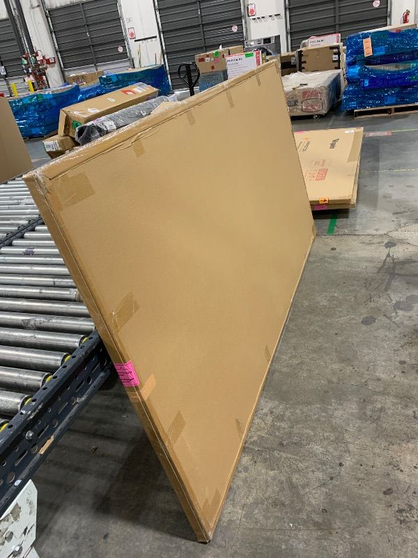 Photo 1 of Large Glass Whiteboard, 96 x 48 Inches Magnetic Glass Dry Erase Board for Wall, 8' x 4' Brilliance White Board for Office, Home, School
