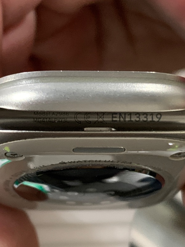 Photo 1 of Apple Watch Ultra 2 [GPS + Cellular, 49mm] - Titanium Case With White Ocean Band, One Size (Renewed Premium)