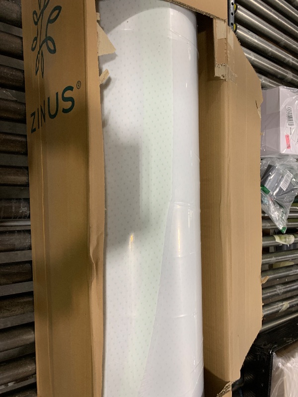 Photo 1 of Zinus 14 Inch Queen Green Tea Memory Foam Mattress, Fiberglass Free, Medium Firm Feel, Zoned Pressure Relief, Certified Safe Foams & Fabric, Mattress in A Box