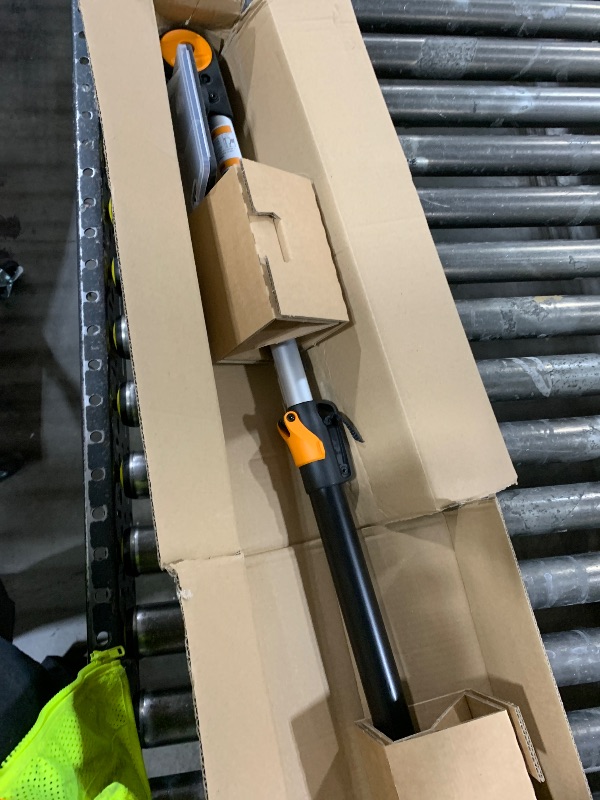 Photo 1 of Fiskars 7–13 ft Extendable Tree Pruner, Telescoping Pole Pruner with 2 Cutting Modes for Fast & Powerful Cuts, Long Reach Tree Trimmer for High Branches & Tall Trees, Rotating Head, Garden & Yard Care