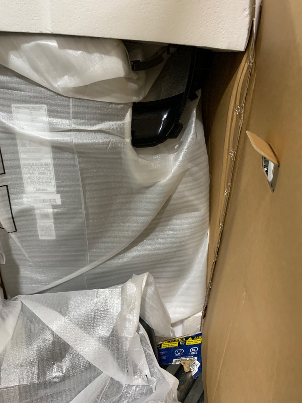 Photo 1 of Midea Duo 14,000 BTU (12,000 BTU SACC) High Efficiency Inverter Ultra Quiet Portable Air Conditioner, with Heat up to 550 Sq. Ft., Works with Alexa/Google Assistant, with Remote Control & Window Kit
