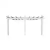 Photo 1 of Vinyl Valencia Attached Pergola, White, VA42086
