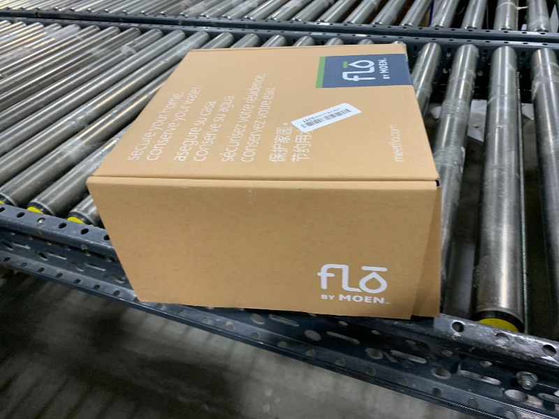 Photo 1 of Moen Flo 1-1/4-inch Smart Water Shut Off Valve, Smart Home Water Monitor Leak Detector, Wifi Connected, App Enabled Flow Meter and Shutoff, 900-002