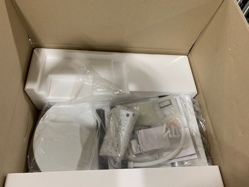 View 3 of VOVO VB-4000SE Elongated Bidet Toilet Seat, Warm Water, LED Light, Heated Seat, White, Deodorizer, Dryer, Stainless Steel Nozzle, Made in Korea