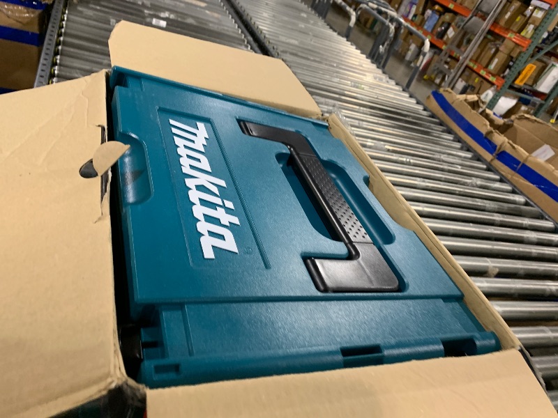 Photo 1 of Makita SP6000J1 6-1/2" Plunge Circular Saw Kit, with Stackable Tool case and 55" Guide Rail, Blue