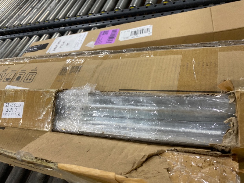 Photo 1 of Otoolling 24 FT V-Track Galvanized Inverted V Track for Sliding Gate Rollers with Hardware Kit Heavy Duty Sliding Door Track Rail for Driveway Gate, Car Entry Door, Barn Doors and Outdoor Applications