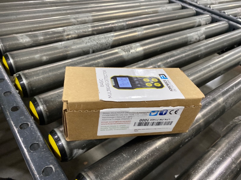 Photo 1 of 4 Gas Monitor + Pump by Forensics Detectors | USA NIST Calibration Certificate | USB Recharge | 4 Gas with Probe for Confined Space |
