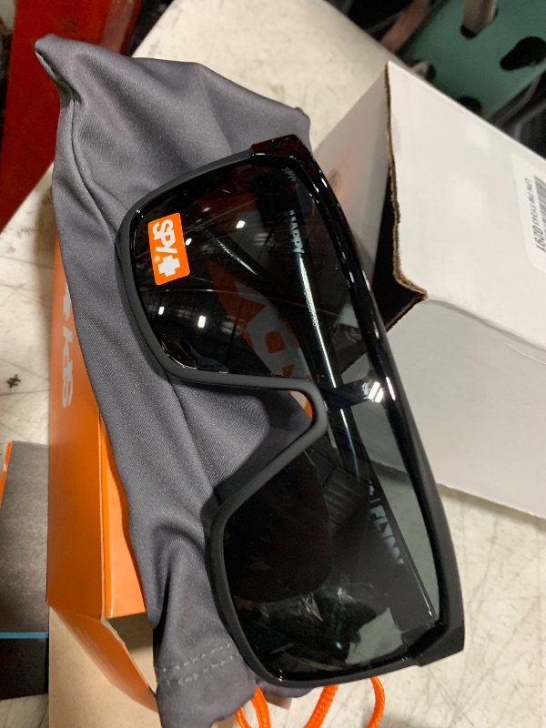 Photo 1 of SPY Rectangular Flynn Matte Black-HD Plus Gray Green, Multi, One Size + 0