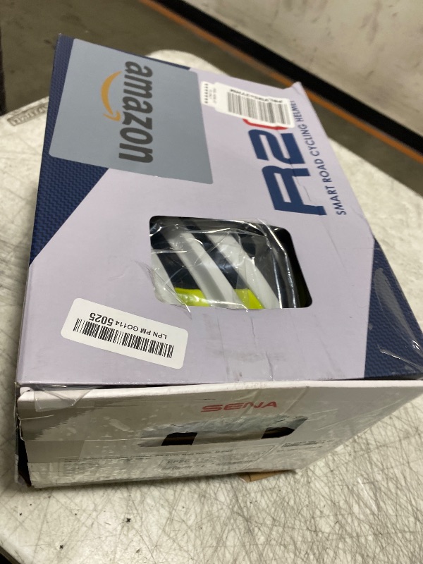 Photo 1 of Sena R2 EVO Road Cycling Bluetooth Helmet Integrated Mesh Intercom System (Matte White, Medium)