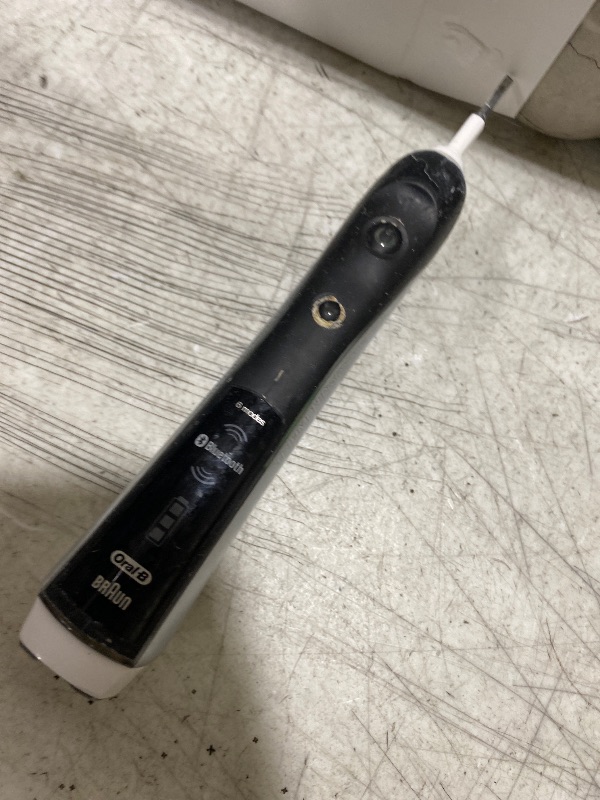 Photo 1 of Smartseries Power Rechargeable Electric Toothbrush with Bluetooth Connectivity, Black Edition