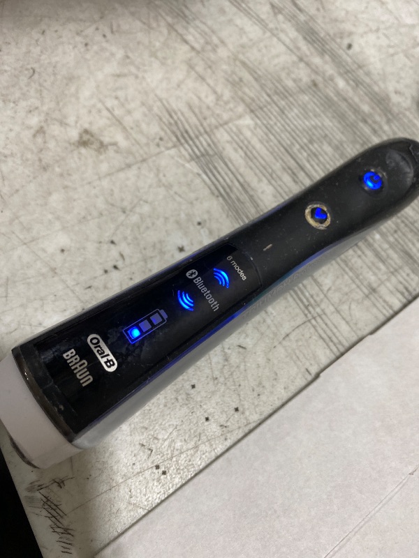 Photo 1 of Smartseries Power Rechargeable Electric Toothbrush with Bluetooth Connectivity, Black Edition
