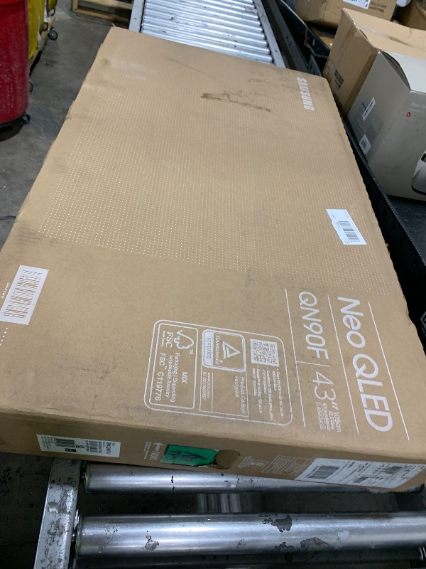 Photo 1 of Samsung 43-Inch Class Neo QLED 4K QN90F Series, Vision AI, Mini LED Smart TV (2025 Model, 43QN90F) Neo Quantum HDR+, Object Tracking Sound Lite w/Dolby Atmos, Glare Free, Gaming Hub, Alexa Built-in