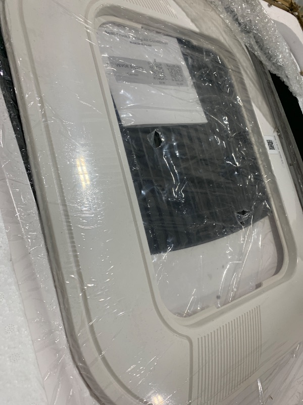 Photo 1 of VEVOR Truck Air Conditioner, 12V 10000 BTU RV Rooftop AC Unit, 350 m³/h Airflow Cab Air Conditioner with Copper Evaporator, Quiet A/C Unit Fast Cooling for Semi Truck Trailer Motorhome Tractor Caravan