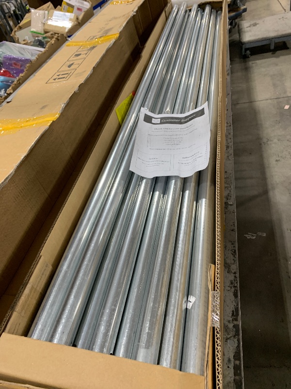 Photo 1 of CANOPY SET UP 
SIZE UNKNOWN 
PARTIAL SET 
 CARTON 1/3 