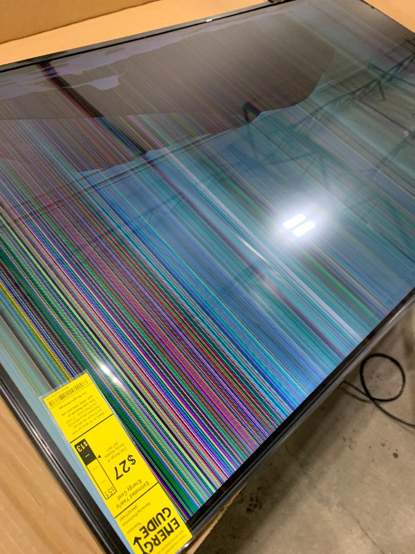 Photo 1 of Samsung 43-Inch Class QLED Q7F Series Samsung Vision AI Smart TV (2025 Model, 43Q7F) Quantum HDR, Object Tracking Sound Lite, Q4 AI Gen1 Processor, 4K upscaling, Gaming Hub, Alexa Built-in (parts only)