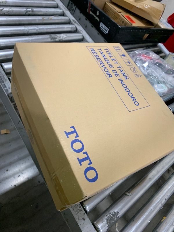 Photo 1 of TOTO Drake 1.28 GPF Toilet Tank with WASHLET+ Auto Flush Compatibility, Cotton White - ST776EA#01