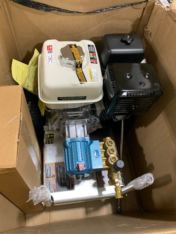 Photo 1 of Simpson 4200 PSI Gas Pressure Washer, 4.0 GPM Commercial Power Washer, Cold Water, Honda GX390 Engine, 50' Hose, Aluminum Series, 49-State Compliant (ALH4240)