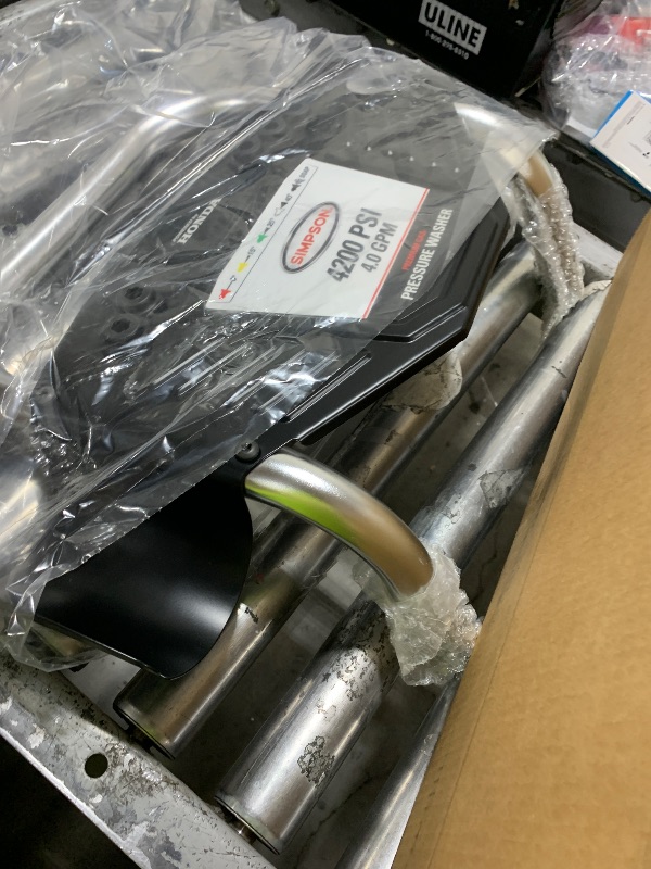 Photo 1 of Simpson 4200 PSI Gas Pressure Washer, 4.0 GPM Commercial Power Washer, Cold Water, Honda GX390 Engine, 50' Hose, Aluminum Series, 49-State Compliant (ALH4240)
