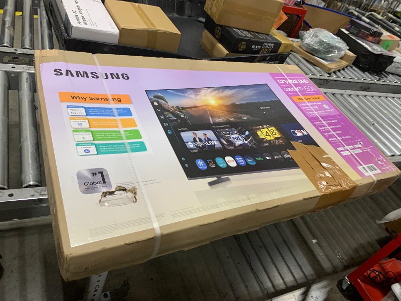 Photo 1 of Samsung 50 Inch Smart TV 2025 Class U8000 Series Crystal UHD 4K Smart Tizen TV with Bluetooth, Motion Xcelerator (Renewed)