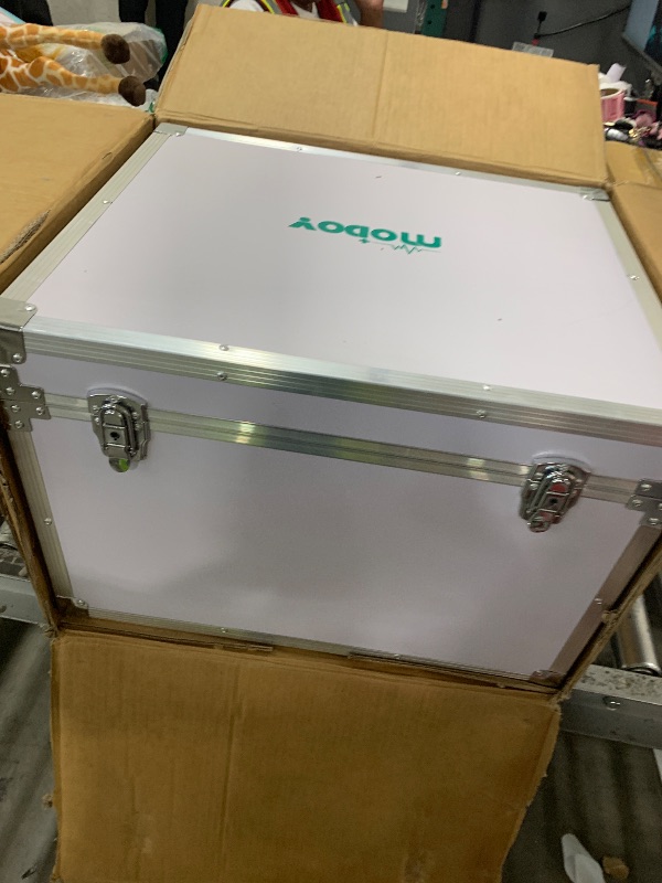Photo 1 of 2026 MODOY Shockwave Therapy Machine for Joint/Muscle Pain Relief, FSA/HSA Eligible Shockwave Therapy, Non-Invasive Extracorporeal ESWT Shock Wave Therapy Device, Ideal for Home & Clinical Use(White)