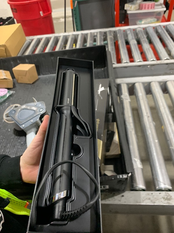 Photo 1 of ghd Curve Soft Curl Iron - 1.25” Ceramic Curling Iron for Long-Lasting Volume, Soft Curls and Waves - 365ºF Safe Heat Technology with Fast Heat-Up, Cool Tip and Auto Sleep Mode - Black