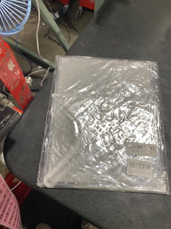 Photo 1 of Walrus Clear Round Plastic Tablecloth Protector Waterproof Oil-Proof PVC Table Cloth Stain-Resistant Wipeable Table Cover for Round Table?48" Round?