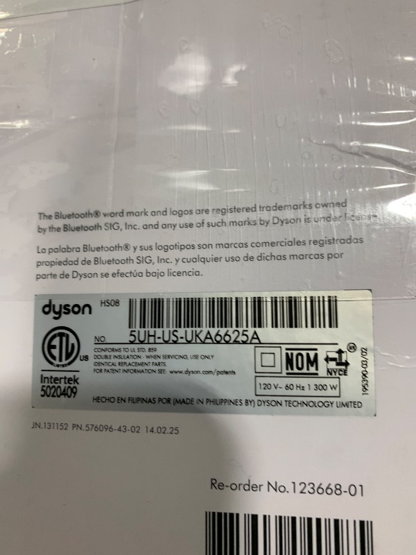 Photo 1 of Dyson Airwrap i.d. Multi-Styler, Allure Winner, Bluetooth Connected, No Heat Damage, 6-in-1 Versatility, Intelligent Hair Styler