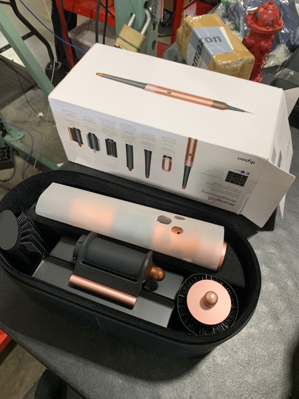 Photo 1 of Dyson Airwrap i.d. Multi-Styler, Allure Winner, Bluetooth Connected, No Heat Damage, 6-in-1 Versatility, Intelligent Hair Styler