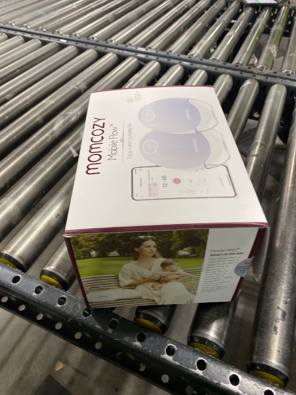 Photo 1 of Momcozy Breast Pump Hands Free Upgraded Mobile Flow | M9, App Discreet Control with Personalized Multi-Modes & 15 Levels, Wearable Breast Pump 24mm, 2 Pack Gray