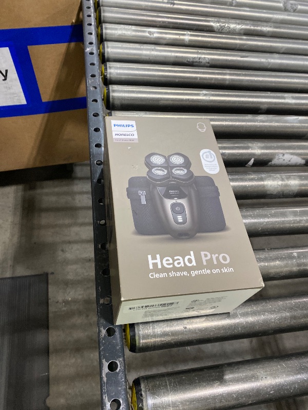 Photo 1 of Philips Norelco Head Shaver Pro 9000 Series - Electric Shaver for Men and Women, 360° Flexing Head & ComfortCut Blades for Clean Shave, Gentle on Skin, Model HS9980/40