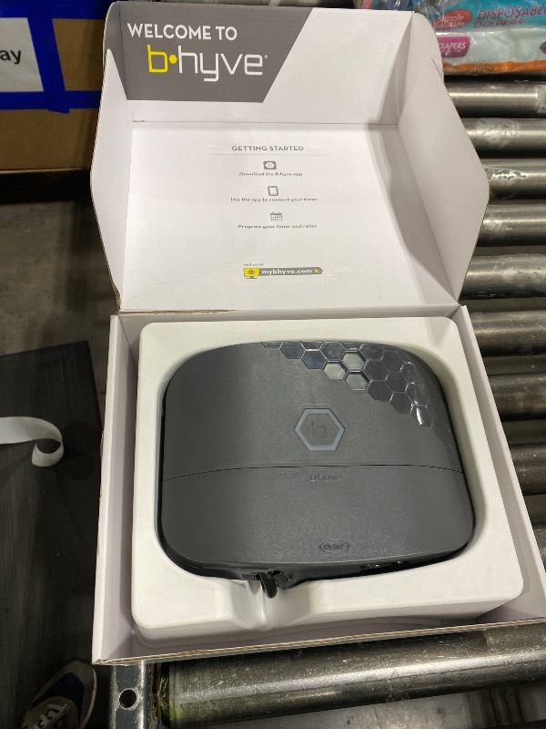 Photo 1 of Orbit B-hyve XR Smart Sprinkler Timer - 16-Zone - WiFi-Enabled Indoor/Outdoor Irrigation Controller - App Control - Weatherproof Watering System - Multi Zone - Custom Programs - 57995