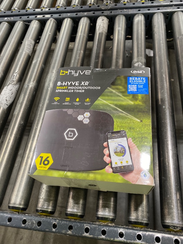 Photo 1 of Orbit B-hyve XR Smart Sprinkler Timer - 16-Zone - WiFi-Enabled Indoor/Outdoor Irrigation Controller - App Control - Weatherproof Watering System - Multi Zone - Custom Programs - 57995