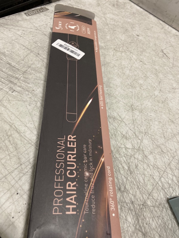 Photo 1 of 1 Inch Curling Wand Long Barrel, Dual Voltage Hair Curling Iron Wand Ceramic for Long Hair,10 Adjustable Temp