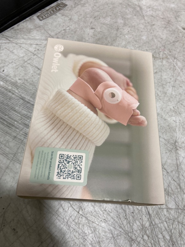 Photo 1 of Owlet Dream Sock – Smart Wearable Baby Monitor, Infant SpO2 Monitor Tracks Heart Rate & Oxygen - Parents Receive Alerts, Sleep & Health Insights via App - Dusty Rose