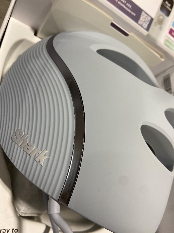 Photo 1 of Shark CryoGlow LED Face Mask with Under-Eye Cooling, Anti-Ageing & Blemish Repair, Red & Blue LED, Infrared Light Therapy, USB-C, Remote Control, Storage Bag, Blue Frost, FW312