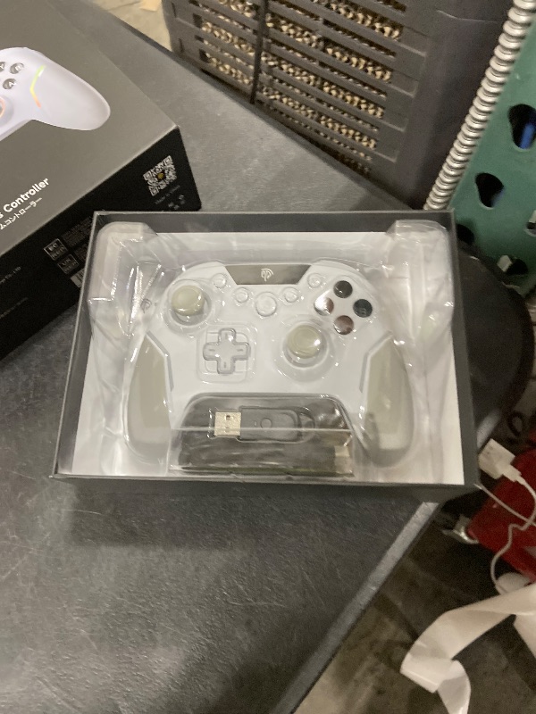 Photo 1 of EasySMX X20 Wireless Gaming Controller with RGB Backlit, 2-Stage Hall Effect Stick, 1000Hz Polling Rate, 6-Axis Gyro on Multi-Platform, Mech Buttons- Compatible with PC/Switch/Steam/Android