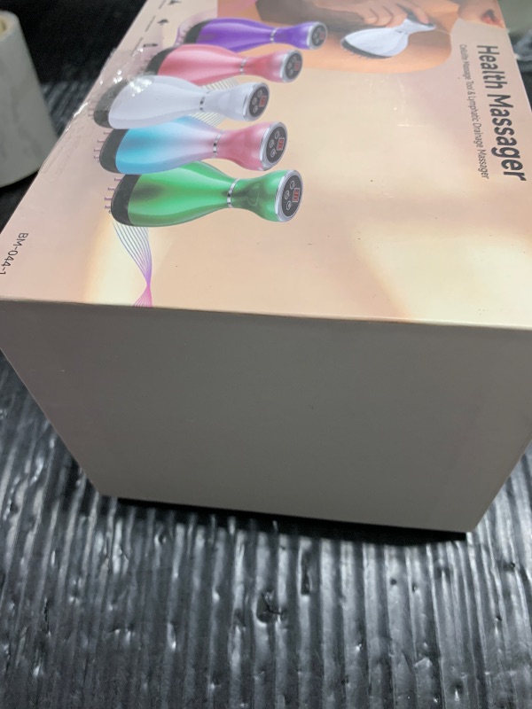 Photo 1 of Lymphatic Drainage Massager & Anti Cellulite Massage Tool, Helps Reduce Stretch Marks & Cellulite, for Legs, Arms & Belly, Body Sculpting Machine with Microcurrent & Red-Light & Heat & Vibration