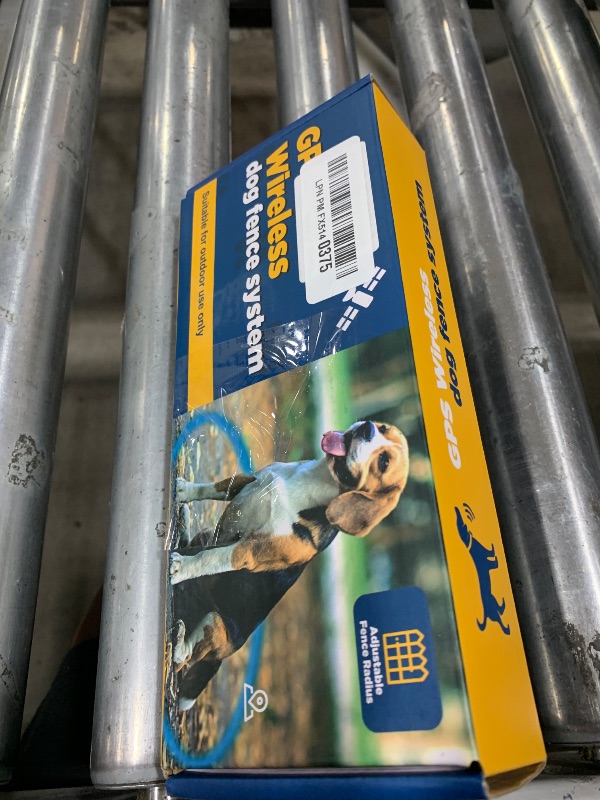 Photo 1 of VERSMELO GPS Wireless Dog Fence, Electric Fence for Dogs, Perimeter Collar Fence System, Radius 33-1999 Yards, IPX7 Waterproof, Beep Vibration Shock Correction, for Pets Over 18 Lbs