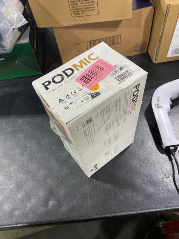 Photo 1 of RODE PodMic Dynamic Podcasting Microphone (Black)