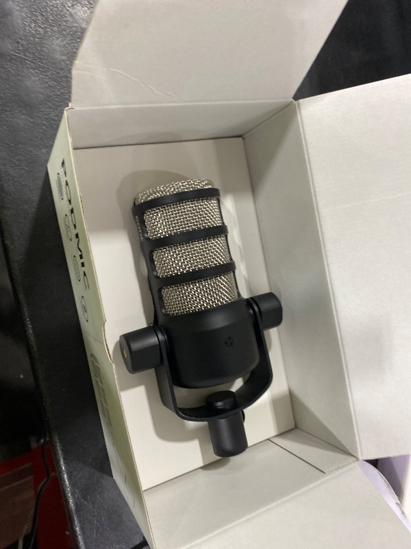 Photo 1 of RODE PodMic Dynamic Podcasting Microphone (Black)