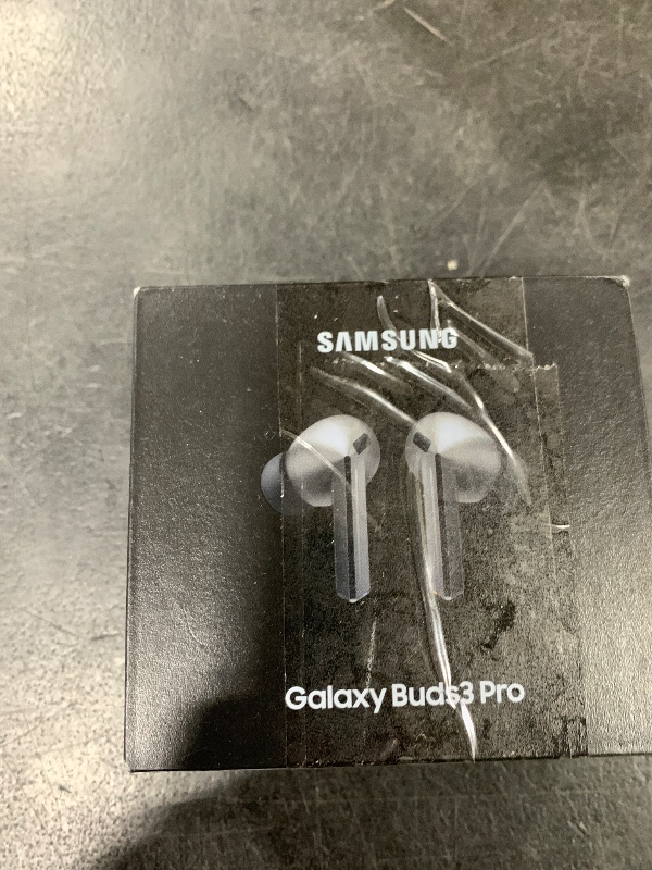 Photo 1 of Samsung Galaxy Buds 3 Pro AI True Wireless Bluetooth Earbuds, Noise Cancelling, Sound Optimization, Redesigned Comfort Fit, Silver [US Version, Amazon Exclusive, 2Yr Warranty]