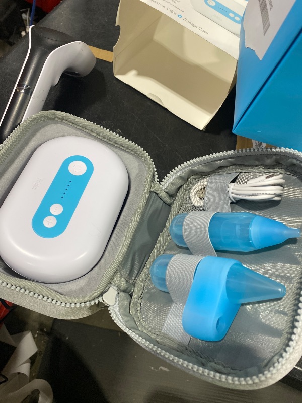 View 2 of Frida Baby Electric NoseFrida Pro Nasal Aspirator for Baby, Hospital Grade Suction, Nose Sucker for Baby & Toddler, Nasal Aspirator for Congestion Relief, 5 Suction Levels, 2 Tips, Cordless with Case