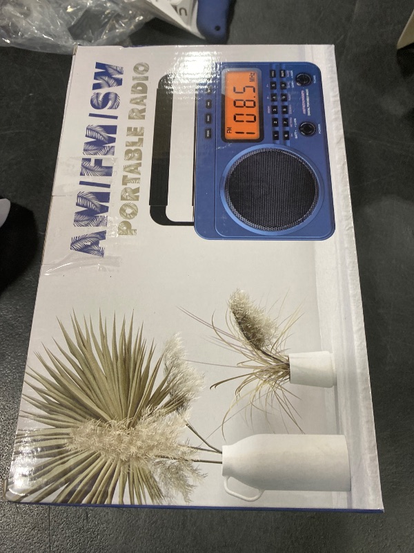 Photo 1 of Digital AM FM Shortwave Radio with Best Reception,4000mAh Rechargeable Portable Radio with NOAA Weather Alert, Big Speaker, Digital Tuner and Stereo Earphone,Support Micro SD Card and USB MP3 Player