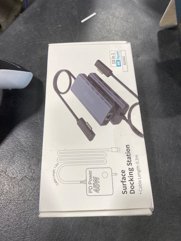 Photo 1 of New for Microsoft Surface Dock 2, 10-in-1 Surface Docking Station with 4k@60Hz HDMI,Ethernet,SD/TF Slot,USB 3.0,PD, Surface Dock Hub for Surface Pro 11/10/9/8/X/7/6/5, Surface Laptop Go, Surface Book